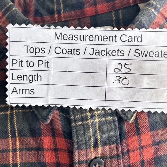 LL Bean Mens Flannel Shirt Mens Green Large - Picture 7 of 14